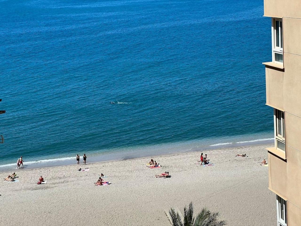 Apartamento Primera Linea De Playa En Almería Buitenkant foto