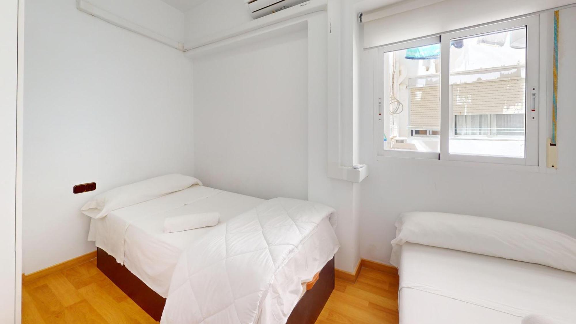 Apartamento Primera Linea De Playa En Almería Buitenkant foto