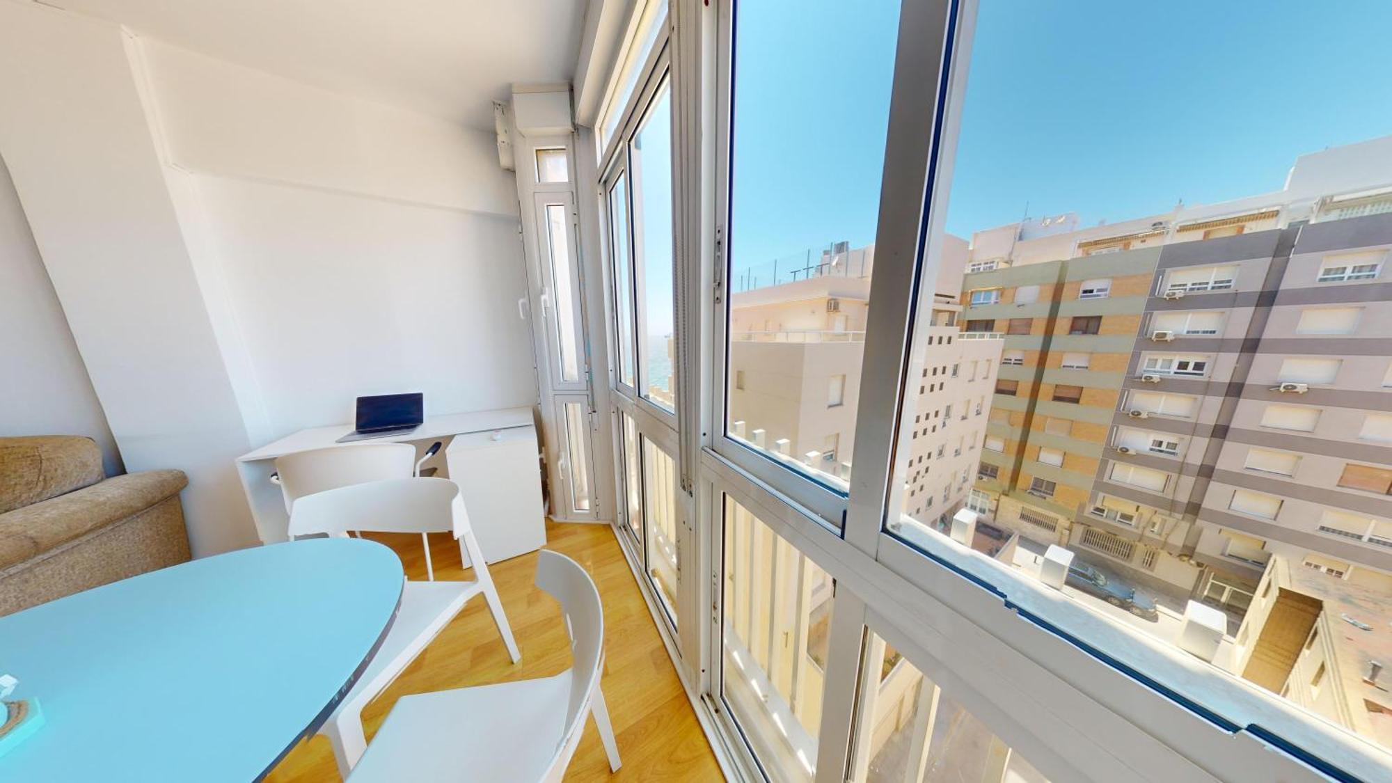 Apartamento Primera Linea De Playa En Almería Buitenkant foto